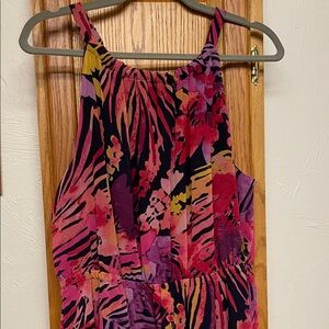 Lane Bryant Multicolor Sleeveless Dress